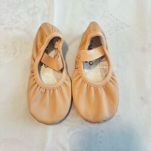 Capezio Tan Kids Shoes Slippers